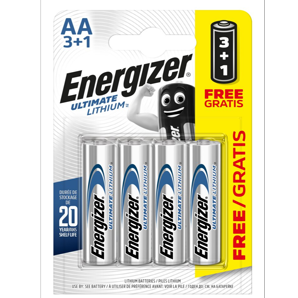 BATERIA ENERG LIT AAAL 92 3+1GRATIS