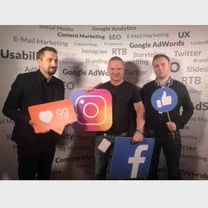 KingApp Team on Social Media Event